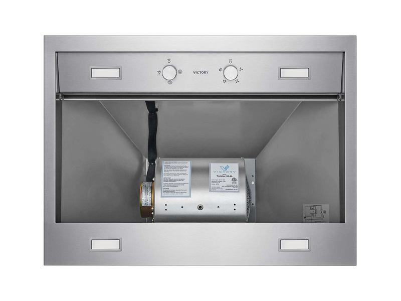 30 Inch 750 CFM Wall Mount Range Hood - VICTORY Twister