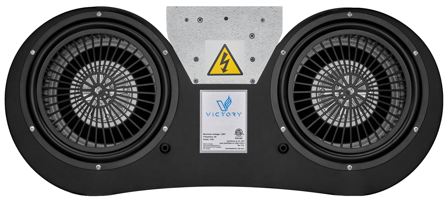 Replacement Double Blower 900 CFM for VICTORY Hoods