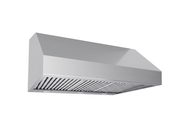 VICTORY Hurricane 48 inch 1200 CFM under cabinet range hood with stainless steel construction showing baffle filters and LED lights