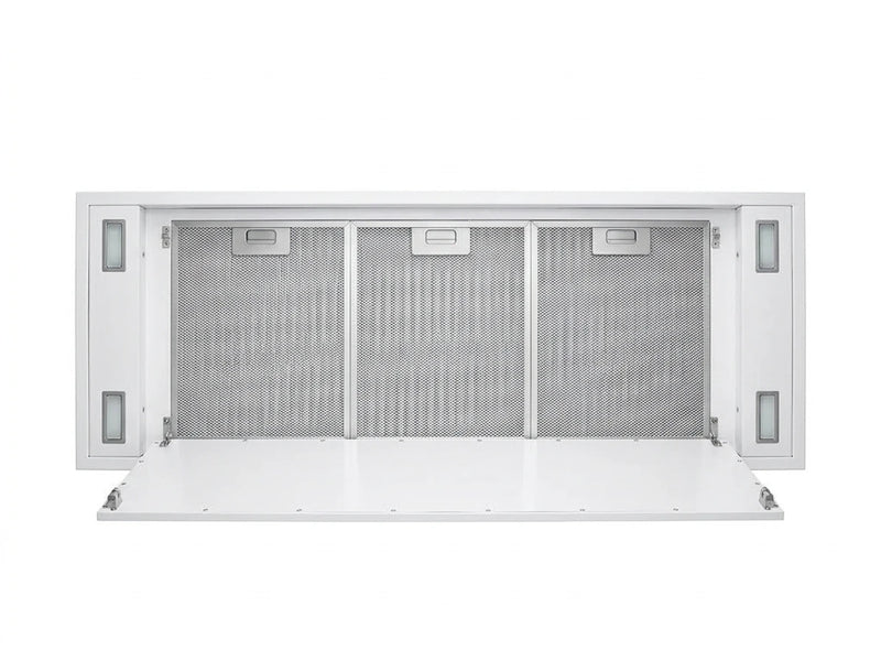 Victory Horizon White 900 CFM Double Blower Ceiling Mount Range Hood