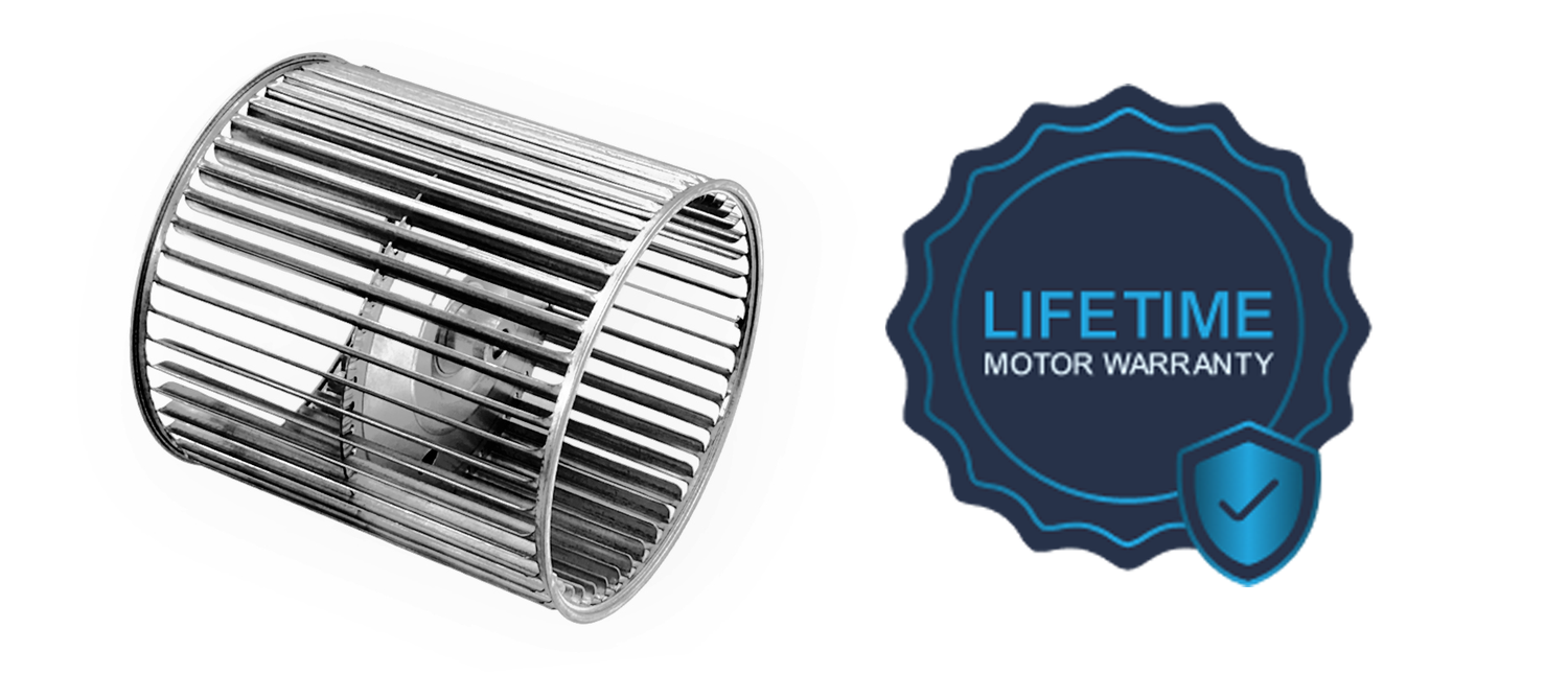 All-Metal Impeller with LIFETIME Warranty