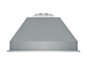 Rear view of Victory Q2 insert showing sloped housing, top exhaust collar and mounting flange