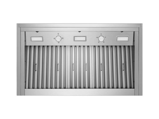 36 Inch 900 CFM Range Hood Insert stainless steel ventilation unit with double blower and LED lights