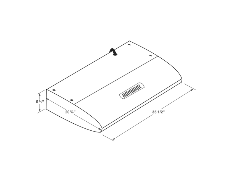 Hotte de cuisine murale 30 pouces 600 CFM - VICTORY SV218D