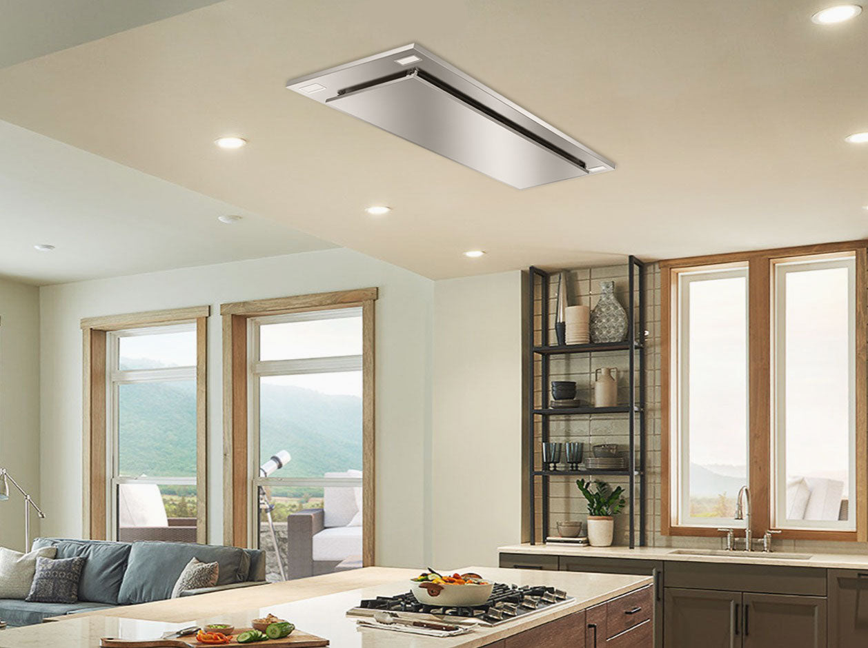 ceiling mount range hood