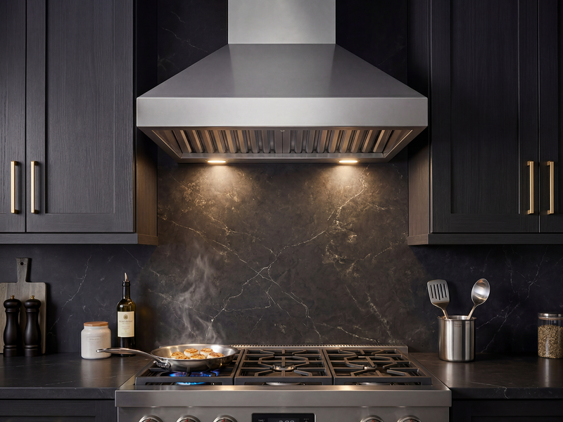 36 Inch 1200 CFM Wall Mount Range Hood - VICTORY TwisterMAX