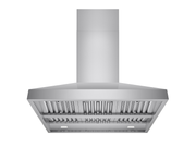36 Inch Island Range Hood VICTORY Twister with 750 CFM ventilation