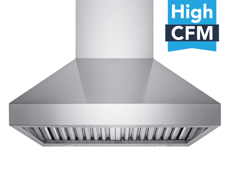36 Inch 1200 CFM Wall Mount Range Hood - VICTORY TwisterMAX