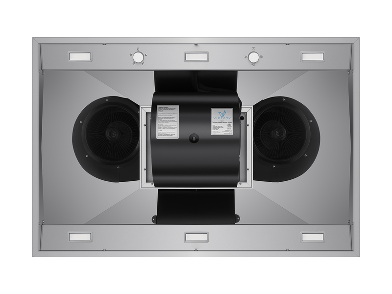 36 Inch Island Range Hood 1200 CFM - VICTORY Twister MAX Island