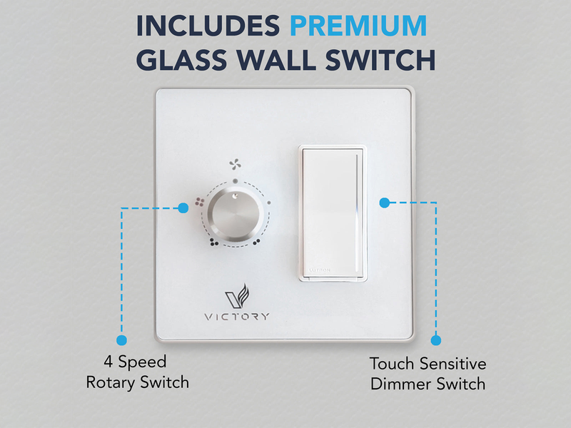 900 CFM Powerful Flush Ceiling Mount Range Hood - VICTORY Horizon