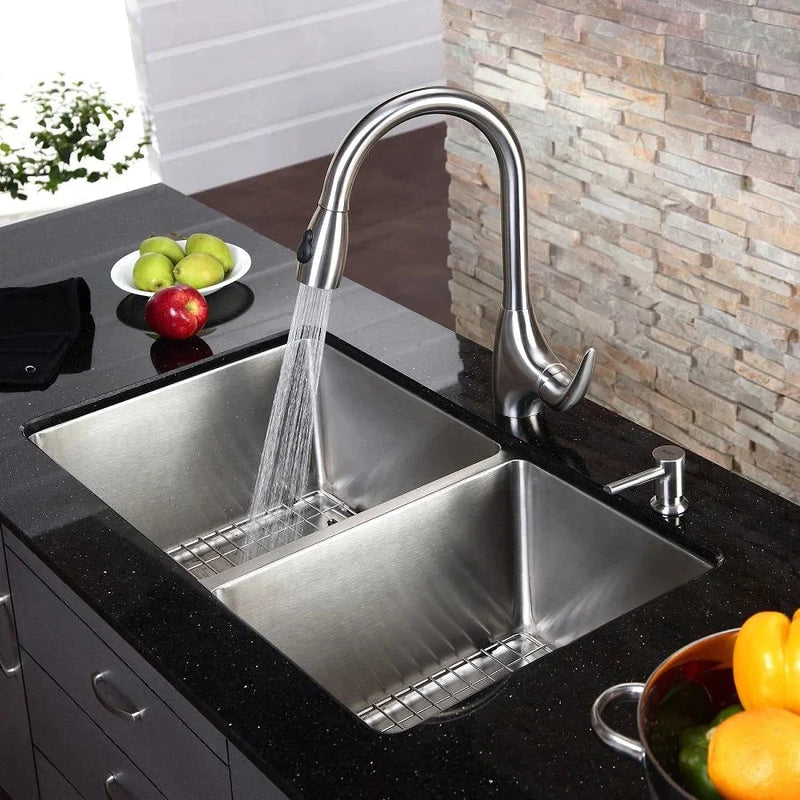 Évier sous plan à double cuve de 29 po - KS520
